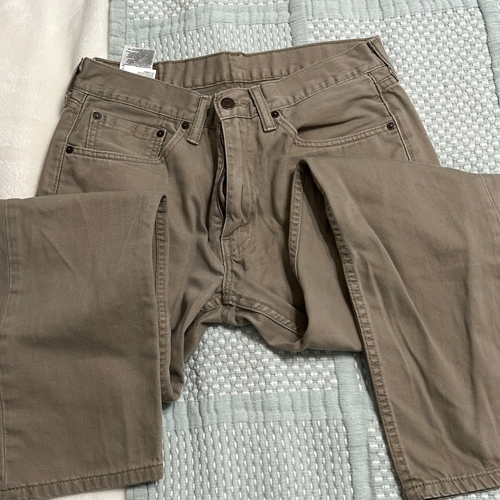 Levi Mens khaki pants